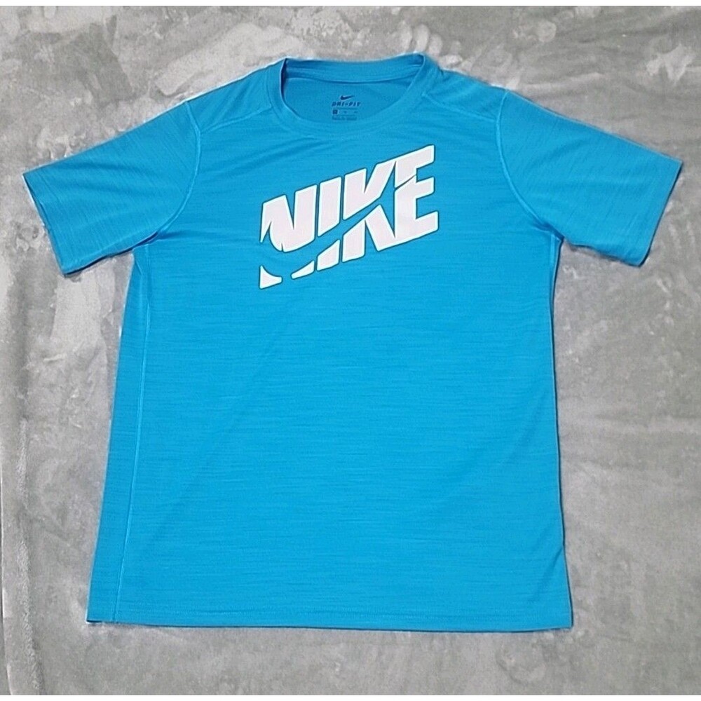 Nike Girls Size XL Blue Short Sleeve Athletic Top